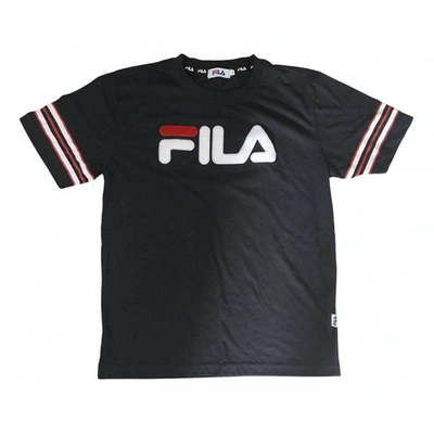 Pre-owned Fila Navy Cotton Top