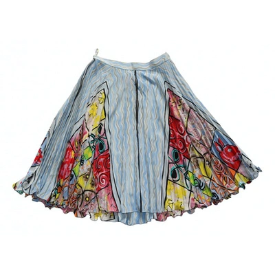 Pre-owned Emanuel Ungaro Mid-length Skirt In Multicolour