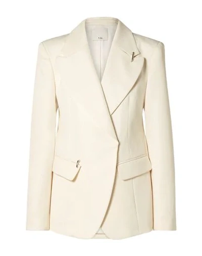 Tibi Suit Jackets In Ivory