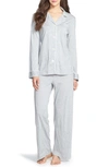 Ralph Lauren Knit Pajamas In Heather Grey