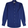 Vivienne Westwood Single Button Shirt In Navy