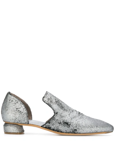 Officine Creative Ghisa Mules In Grey