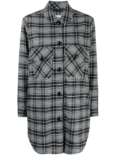 Woolrich Stretch Alaskan Over Shirt In Black