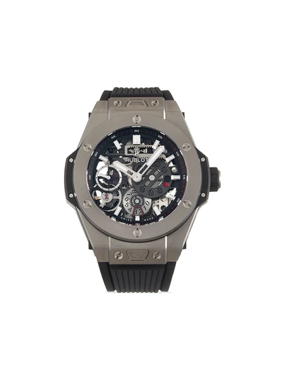 Hublot 2020 Unworn Big Bang Meca-10 45mm In Black