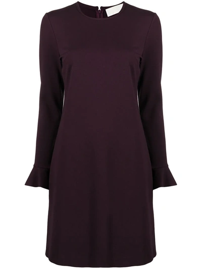 Goat Kite Bell-cuff Dress In Purple