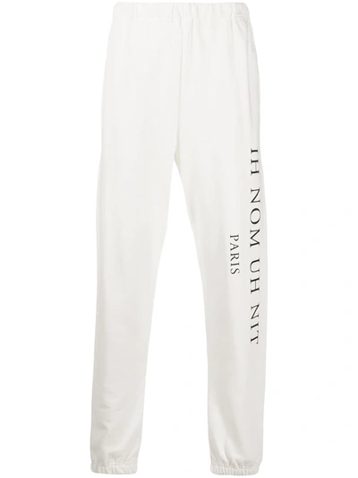 Ih Nom Uh Nit Logo Track Trousers In White