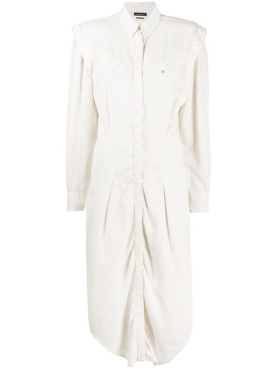 Isabel Marant Shirt Mid-length Dress In Neutrals