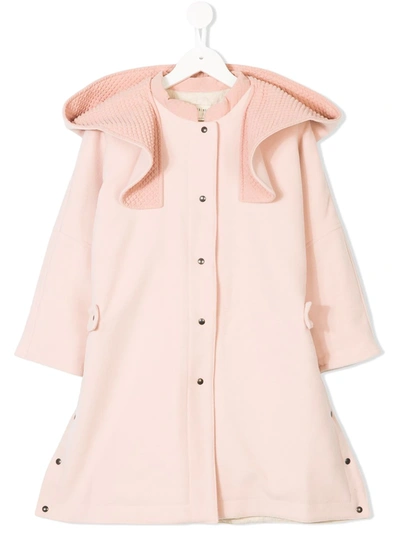 Andorine Kids' Hooded Princess Coat In Neutrals