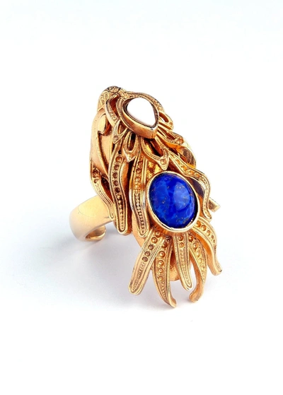 Sonia Petroff Gold Dragonfish Luxury Ring