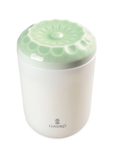 Lladrò Echoes Of Nature On The Prairie Candle In Green