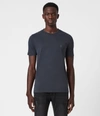 Allsaints Men's Brace Crew T-shirt In Aster Blue