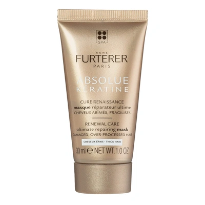 Rene Furterer Absolue Keratine Ultimate Regenerating Mask - Thick Hair Travel Size 1 Fl. oz