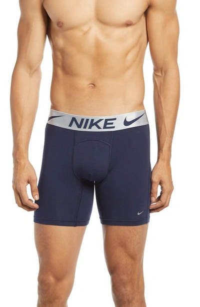 Nike Dri-fit Performance Boxer Briefs In Navy