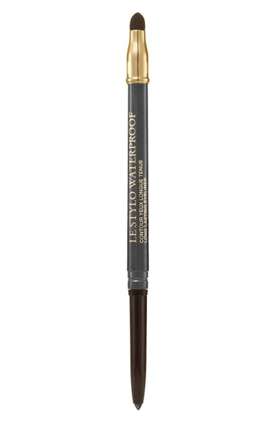 Lancôme Le Stylo Waterproof Long Lasting Eye Liner, 0.01 oz In Steel