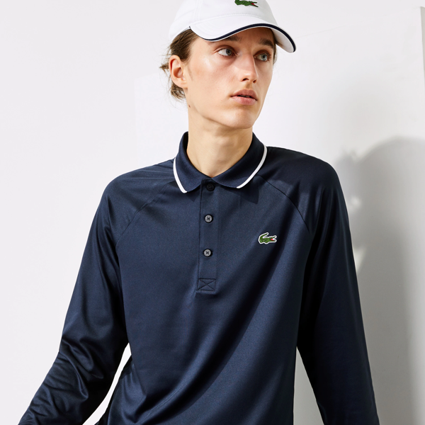 Lacoste Men's Sport Breathable Golf Polo - 4xl - 9 In Blue | ModeSens