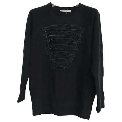 Pre-owned Balmain Sweatshirt In Black