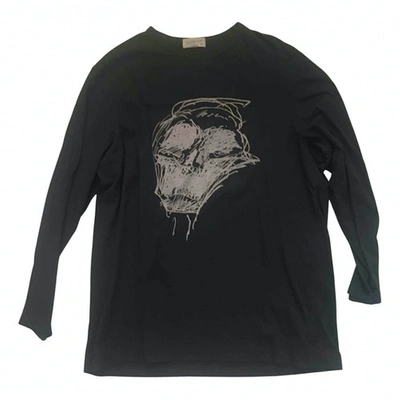 Pre-owned Yohji Yamamoto Black Cotton T-shirts