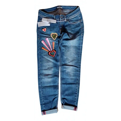 Pre-owned Iceberg Blue Denim - Jeans Jeans