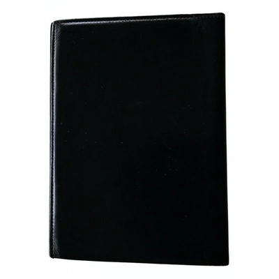 Pre-owned Lancel Leather Wallet In Black