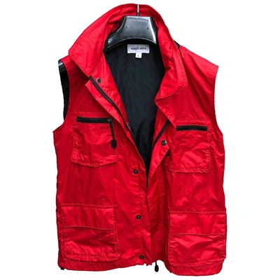 Pre-owned Aspesi Short Vest In Red