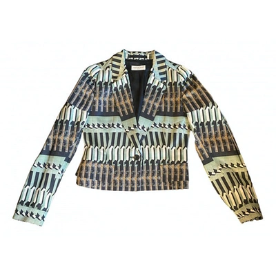 Pre-owned Dries Van Noten Multicolour Silk Jacket