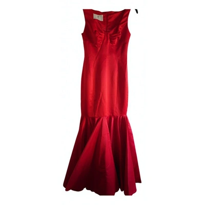 Pre-owned Y's Maxi Dress In Red