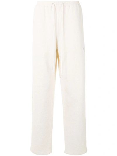 Children Of The Discordance Floral Cross Print Trousers In White