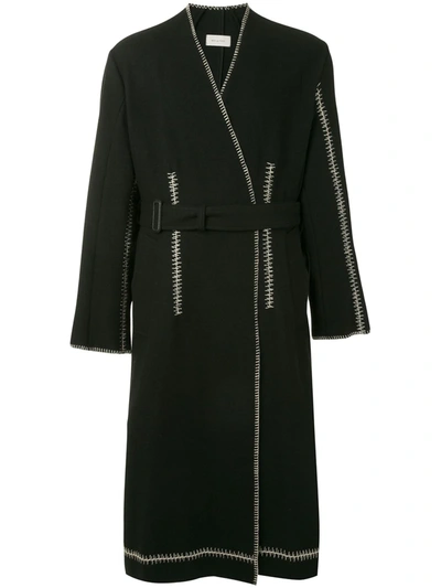 Bed J.w. Ford Blanket Coat In Black