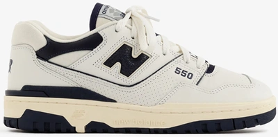 Pre-owned New Balance  550 Aime Leon Dore White Navy In White/navy