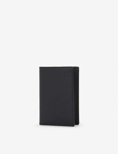 Comme Des Garçons Comme Des Garcons Womens Black Classic Leather Card Holder In Blk