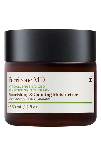 Perricone Md Hypoallergenic Cbd Sensitive Skin Therapy Nourishing & Calming Moisturizer, 2-oz. In White