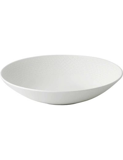 Wedgwood White Gio Fine Bone China Pasta Bowl 23cm