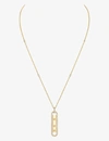 Messika Move 10th 18ct Yellow-gold And Diamond Necklace In Yellow Gold