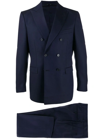 Tonello Navy Two-piece Suit In Blue