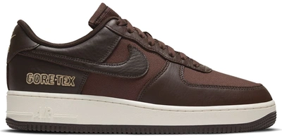 Pre-owned Nike  Air Force 1 Gtx Baroque Brown In Baroque Brown/team Gold-sail-seal Brown