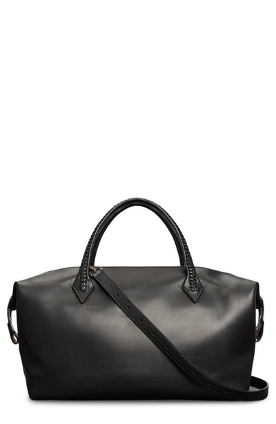 Metier Perriand City Leather Duffel Bag In Black