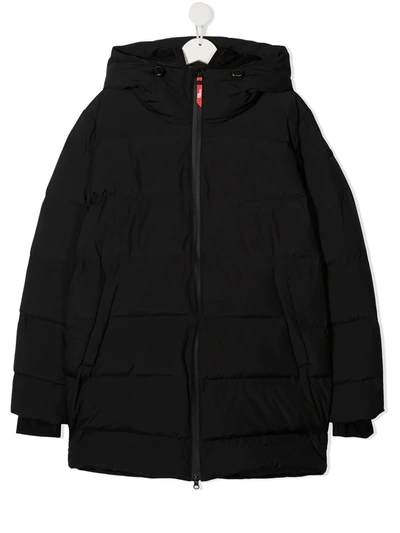 Ai-riders On The Storm Teen Puffer Jacket In Black
