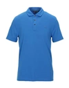 Michael Kors Mens Polo Shirt In Blue