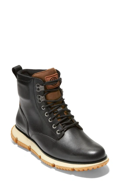 Cole Haan Leather 4.zerøgrand City Boots In Black