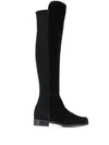Stuart Weitzman Knee-length Boots In Black