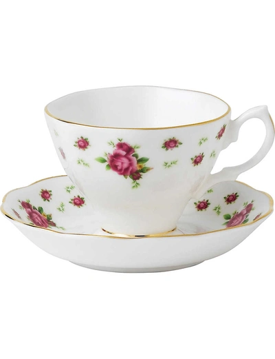 Royal Albert New Country Roses Tea Cup And Saucer