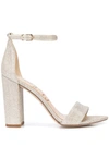 Sam Edelman Women's Yaro Pearla Embellished Strap High Heel Sandals In Pearl Ivory