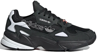 Pre-owned Adidas Originals Adidas Falcon K-pop Core Black (women's) In Core Black/cloud White/core Black