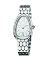 Bvlgari Women's Serpenti Seduttori Stainless Steel & Diamond Bracelet Watch