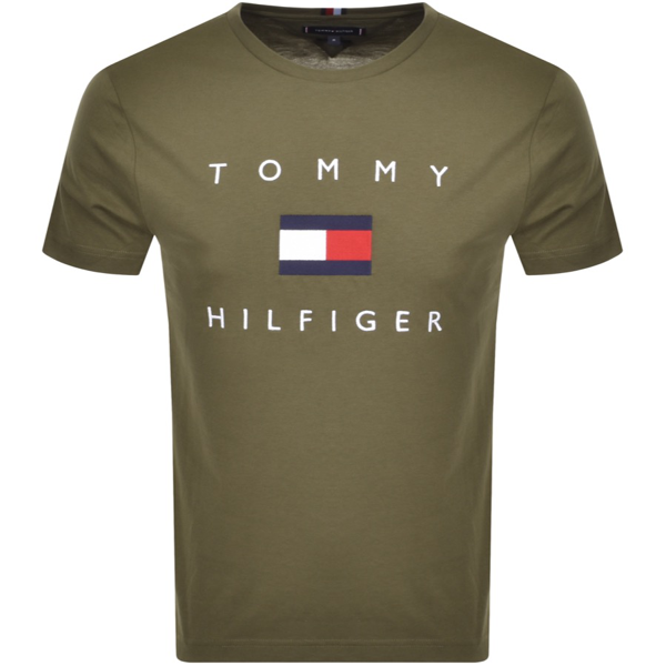 tommy hilfiger t shirt khaki