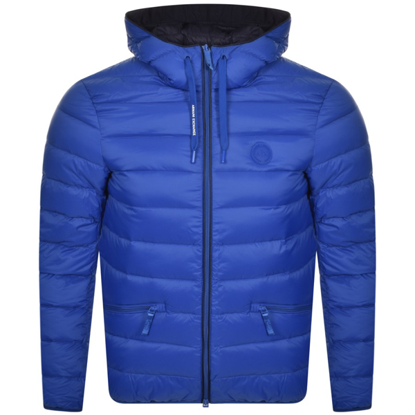 armani exchange jacket blue