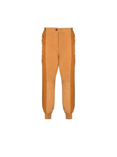 Haider Ackermann Orange Panelled Track Pants