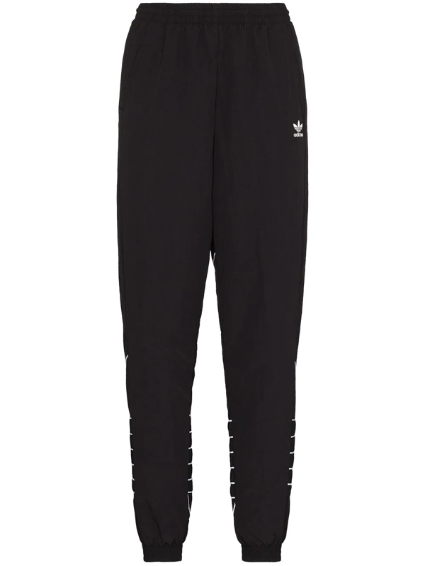 adidas originals joggers with logo embroidery black