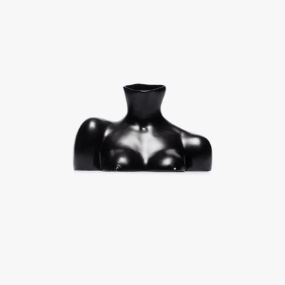 Anissa Kermiche Black Breast Friend Earthenware Vase