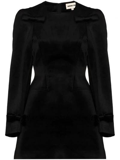 Shushu-tong Ausgestelltes Minikleid In Black